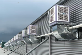 汽车制造工厂车间整体快速降温除热节能方案